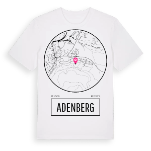 Adenberg t-shirt – ekologisk bomull t-shirt från Pinshirt
