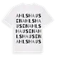Ahlshausen ordlek t-shirt