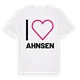 Jag älskar Ahnsen t-shirt stort tryck