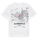 Alexandersfeld karta t-shirt