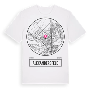Alexandersfeld t-shirt – ekologisk bomull t-shirt från Pinshirt