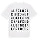 Alfeld (Leine) ordlek t-shirt