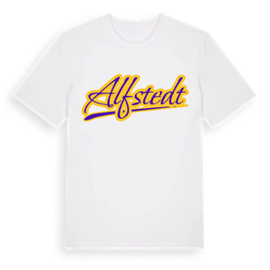 Alfstedt baseball t-shirt – ekologisk bomull t-shirt från Pinshirt