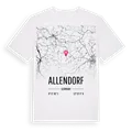 Allendorf karta t-shirt