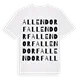 Allendorf ordlek t-shirt