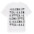 Allerbüttel ordlek t-shirt