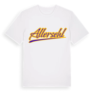 Allersehl baseball t-shirt – ekologisk bomull t-shirt från Pinshirt