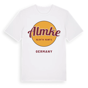 Almke cirkel t-shirt – ekologisk bomull t-shirt från Pinshirt