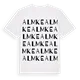 Almke ordlek t-shirt
