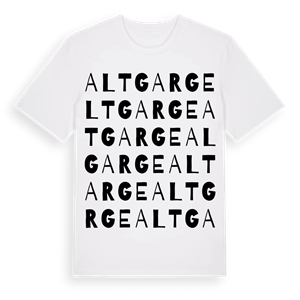 Alt Garge ordlek t-shirt – ekologisk bomull t-shirt från Pinshirt