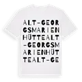 Alt-Georgsmarienhütte ordlek t-shirt
