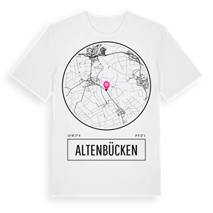 Altenbücken t-shirt – ekologisk bomull t-shirt från Pinshirt