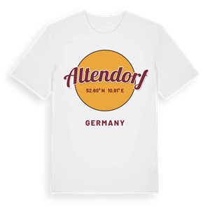 Altendorf cirkel t-shirt – ekologisk bomull t-shirt från Pinshirt