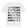 Altendorf ordlek t-shirt