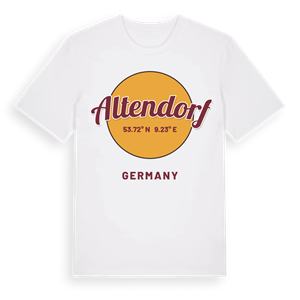 Altendorf cirkel t-shirt – ekologisk bomull t-shirt från Pinshirt