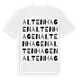 Altenhagen ordlek t-shirt