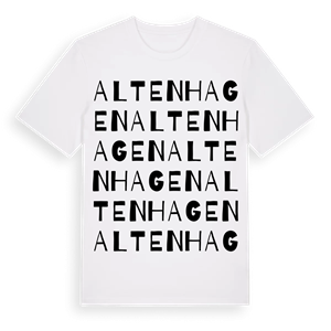 Altenhagen ordlek t-shirt – ekologisk bomull t-shirt från Pinshirt