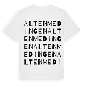 Altenmedingen ordlek t-shirt – ekologisk bomull t-shirt från Pinshirt