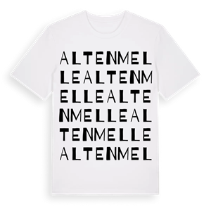 Altenmelle ordlek t-shirt – ekologisk bomull t-shirt från Pinshirt