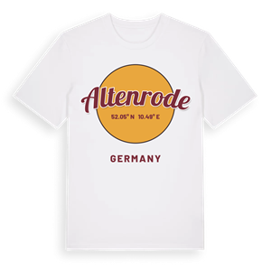 Altenrode cirkel t-shirt – ekologisk bomull t-shirt från Pinshirt