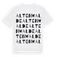 Altenwalde ordlek t-shirt