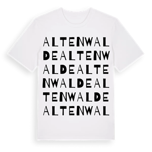 Altenwalde ordlek t-shirt – ekologisk bomull t-shirt från Pinshirt