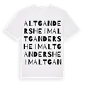 Altgandersheim ordlek t-shirt