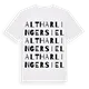 Altharlingersiel ordlek t-shirt