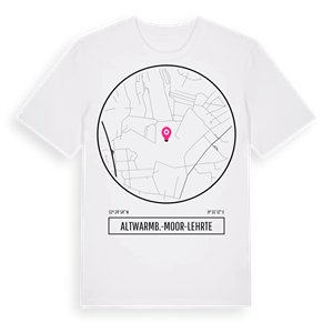 Altwarmb.-Moor-Lehrte t-shirt – ekologisk bomull t-shirt från Pinshirt