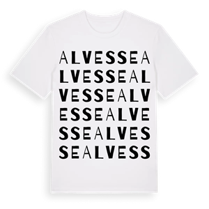 Alvesse ordlek t-shirt – ekologisk bomull t-shirt från Pinshirt