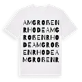 Am Großen Rhode ordlek t-shirt