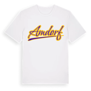 Amdorf baseball t-shirt – ekologisk bomull t-shirt från Pinshirt