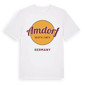 Amdorf cirkel t-shirt – ekologisk bomull t-shirt från Pinshirt