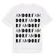 Amdorf ordlek t-shirt