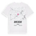 Amedorf karta t-shirt