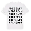 Amedorf ordlek t-shirt