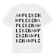 Ampleben ordlek t-shirt