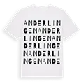 Anderlingen ordlek t-shirt