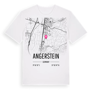 Angerstein karta t-shirt – ekologisk bomull t-shirt från Pinshirt