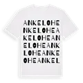 Ankelohe ordlek t-shirt