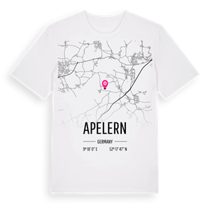 Apelern karta t-shirt – ekologisk bomull t-shirt från Pinshirt