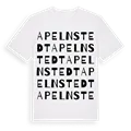 Apelnstedt ordlek t-shirt