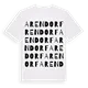Arendorf ordlek t-shirt