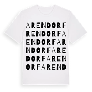 Arendorf ordlek t-shirt – ekologisk bomull t-shirt från Pinshirt