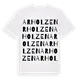 Arholzen ordlek t-shirt