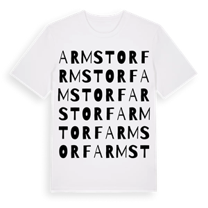 Armstorf ordlek t-shirt – ekologisk bomull t-shirt från Pinshirt