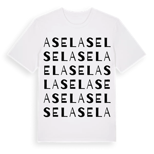 Asel ordlek t-shirt – ekologisk bomull t-shirt från Pinshirt
