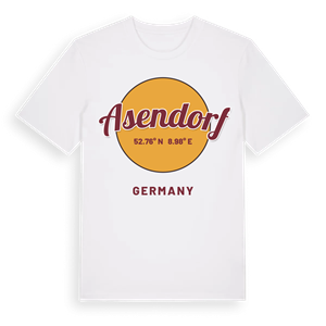 Asendorf cirkel t-shirt – ekologisk bomull t-shirt från Pinshirt