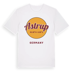 Astrup cirkel t-shirt – ekologisk bomull t-shirt från Pinshirt