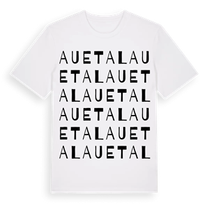 Auetal ordlek t-shirt – ekologisk bomull t-shirt från Pinshirt